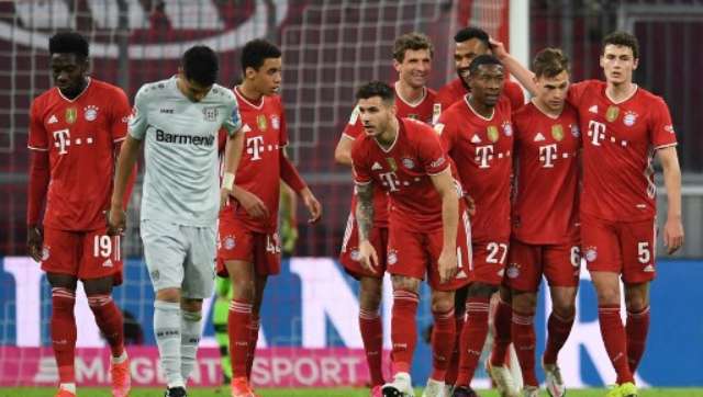 Bundesliga: Bayern Munich on verge of ninth straight title as they beat Bayer Leverkusen to take 10-point lead Bundesliga: Bayern Munich on verge of ninth straight title as they beat Bayer Leverkusen to take 10-point lead
