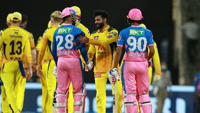 MS Dhoni-led Chennai Super Kings (CSK) registered their second win in three matches as they outplayed Rajasthan Royals in Match 12 of IPL 2021 at Wankhede Stadium in Mumbai on Tuesday. They eventually climbed to second spot with four points, berhind the unbeaten leaders Royal Challengers Bangalore (RCB). Sportzpics
