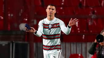 Captain’s armband thrown away by Cristiano Ronaldo fetches €64,000 at charity auction