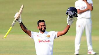 Sri Lanka vs Bangladesh: Dimuth Karunaratne posts maiden double ton as first Test heads towards high-scoring draw