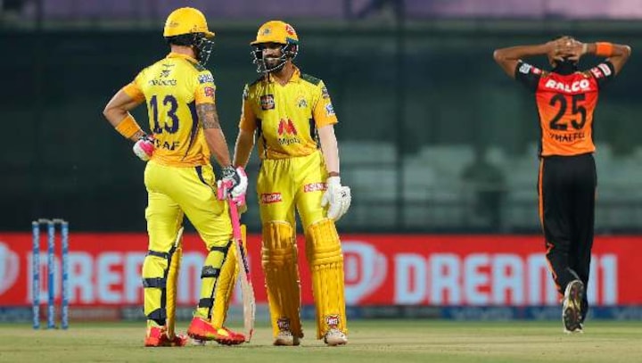 IPL 2021 photos: Faf du Plessis, Ruturaj Gaikwad revel in CSK's comfortable seven-wicket win over SRH