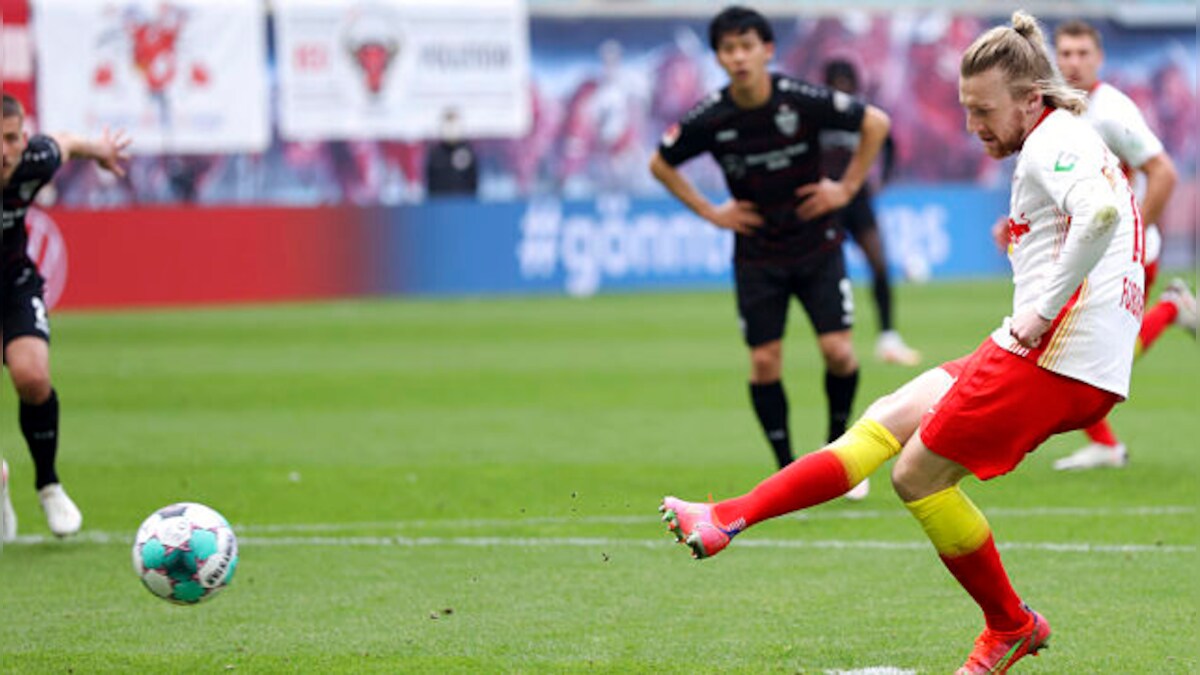 Bundesliga: RB Leipzig keep Bayern Munich waiting for German title with win over Stuttgart