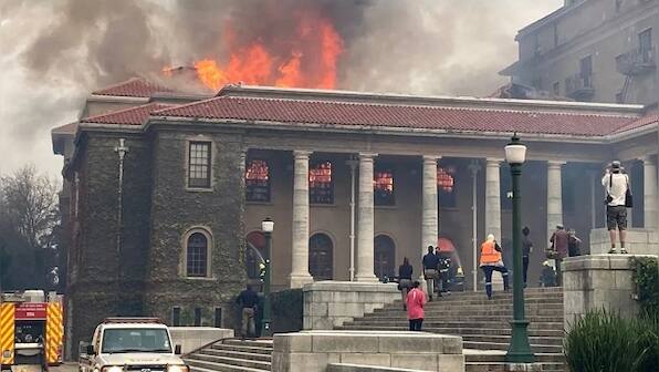 'Heartbroken for all that's been lost': Scholars grieve as rare African antiquities are destroyed in Cape Town fire