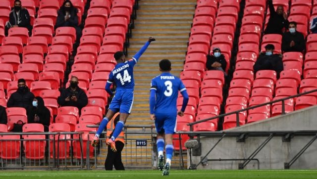 FA Cup: Kelechi Iheanacho fires Leicester into final against Chelsea on fans' return