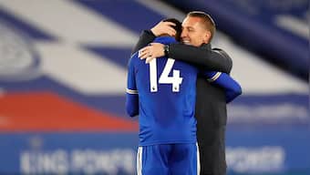 Premier League: Brendan Rodgers hails 'phenomenal' Kelechi Iheanacho as Leicester City close in on top four