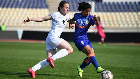 Indian women's football team go down 1-2 against Belarus