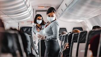 Empty middle seats lower the risk of COVID-19 transmission in airplanes, study indicates