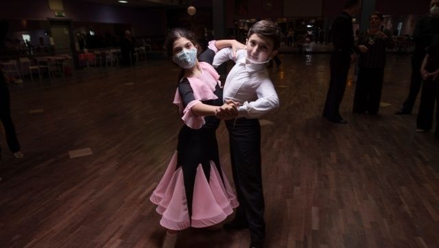 Ballroom dancers in Italy prepare for national championship while observing COVID-19 precautions Ballroom dancers in Italy prepare for national championship while observing COVID-19 precautions