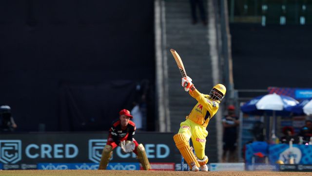 IPL 2021: 'Only Sir Jadeja', Twitterati applaud Ravindra Jadeja for scoring 37 runs in an over against RCB IPL 2021: 'Only Sir Jadeja', Twitterati applaud Ravindra Jadeja for scoring 37 runs in an over against RCB