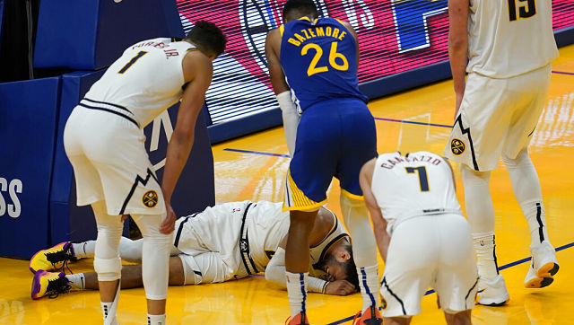 NBA: Denver Nuggets point guard Jamal Murray out indefinitely after tearing ACL in left knee NBA: Denver Nuggets point guard Jamal Murray out indefinitely after tearing ACL in left knee