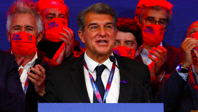 European Super League: 'Absolutely necessary', Barcelona president Joan Laporta maintains support for tournament European Super League: 'Absolutely necessary', Barcelona president Joan Laporta maintains support for tournament