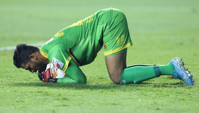 ISL: Hyderabad FC hand one-year extension to goalkeeper Laxmikant Kattimani ISL: Hyderabad FC hand one-year extension to goalkeeper Laxmikant Kattimani