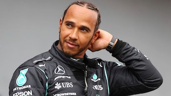 Formula 1 2021: Mercedes' Lewis Hamilton takes pole for Emilia-Romagna Grand Prix ahead of Red Bull pair
