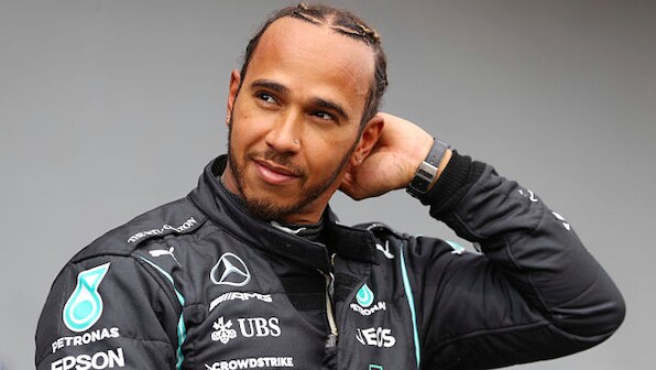 Formula 1 2021: Mercedes' Lewis Hamilton takes pole for Emilia-Romagna Grand Prix ahead of Red Bull pair