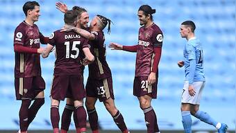 Premier League: Stuart Dallas double sees 10-man Leeds United shock Manchester City