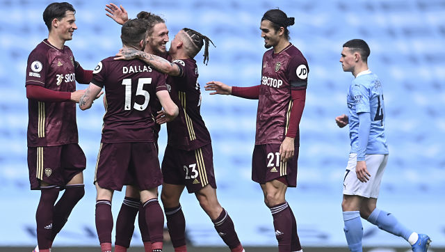 Premier League: Stuart Dallas double sees 10-man Leeds United shock Manchester City Premier League: Stuart Dallas double sees 10-man Leeds United shock Manchester City