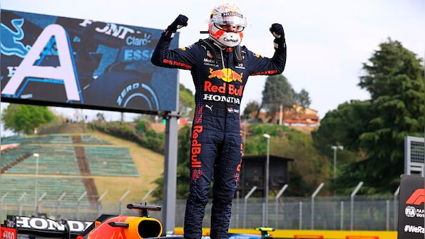 Formula 1 2021: Max Verstappen pips Lewis Hamilton to claim victory at dramatic Emilia-Romagna GP
