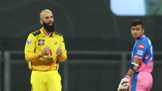 IPL 2021: Moeen Ali, Ravindra Jadeja star as CSK record massive 45-run win over Rajasthan IPL 2021: Moeen Ali, Ravindra Jadeja star as CSK record massive 45-run win over Rajasthan