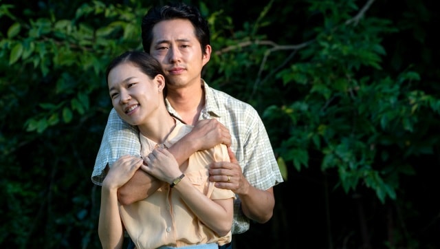 Steven Yeun, Yeri Han in a still from Minari