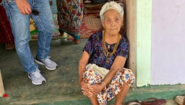 An elderly Burmese refugee. Firstpost