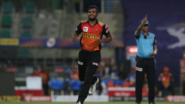 IPL 2021: T Natarajan tests COVID-19 positive, DC vs SRH to go ahead IPL 2021: T Natarajan tests COVID-19 positive, DC vs SRH to go ahead