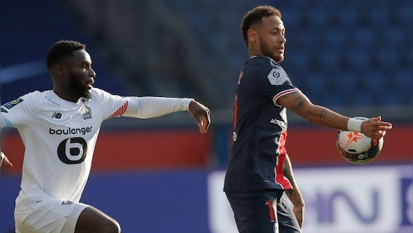 Ligue 1: Neymar sees red as Paris Saint-Germain lose to title rivals Lille; Monaco beat Metz