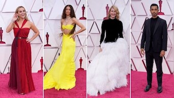 Oscars 2021: How the event achieved its 'Inspirational x Aspirational' dress code with reds, metallics, political statements
