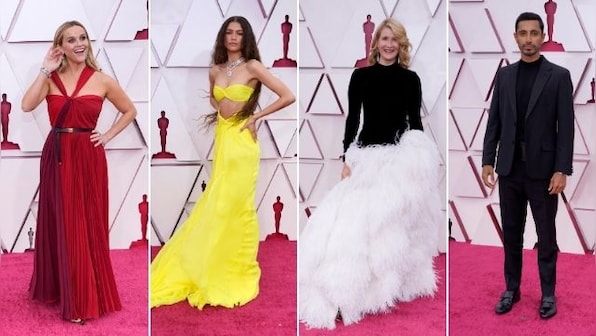Oscars 2021: How the event achieved its 'Inspirational x Aspirational' dress code with reds, metallics, political statements