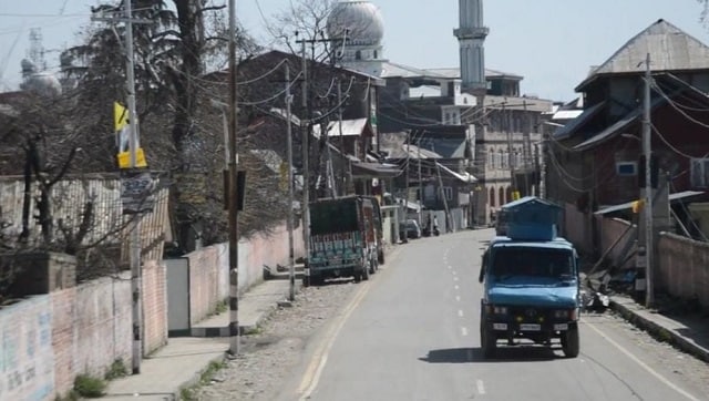 Locals clashed with security forces during the operation because the mosque where the militants were holed up suffered damages during gunfight. Photo by Junaid Gulzar