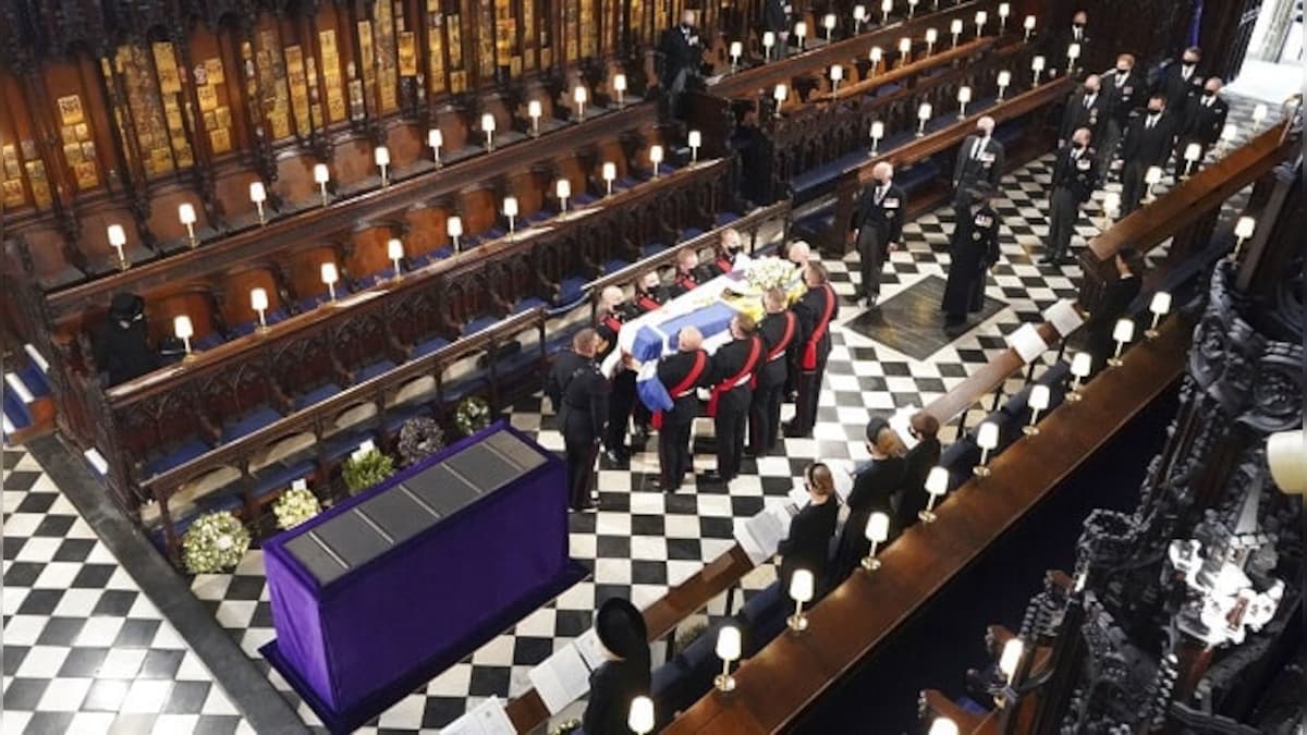 Prince Philip's funeral: Queen Elizabeth II lays to rest her 'strength and stay' in sombre ceremony