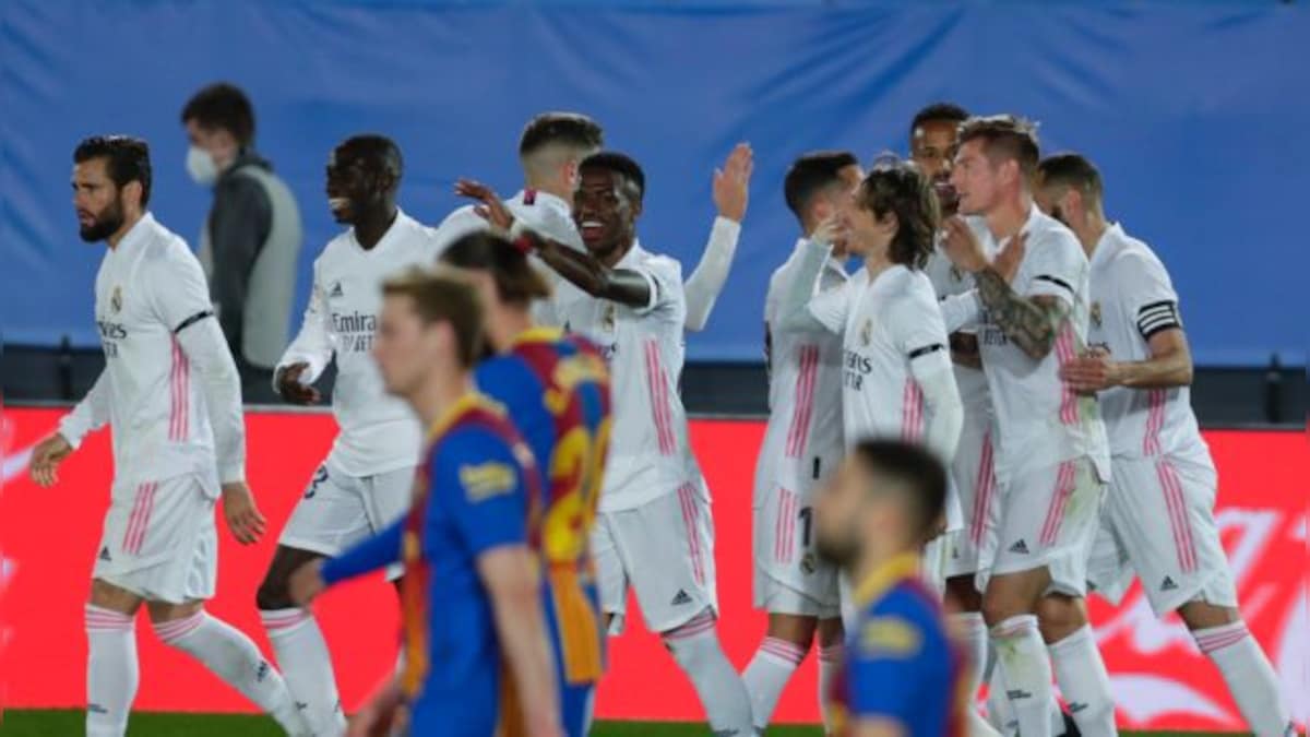 LaLiga: Real Madrid edge Barcelona 2-1 in thrilling Clasico to go top of the league