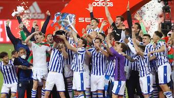 Copa del Rey: Real Sociedad beat Basque rivals Athletic Bilbao 1-0 for first title in 33 years