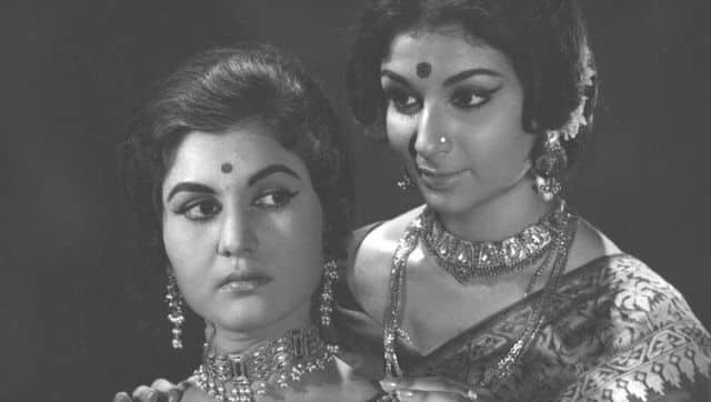 Shashikala and Sharmila Tagore in Devar. Images via National Film Archives of India (NFAI)