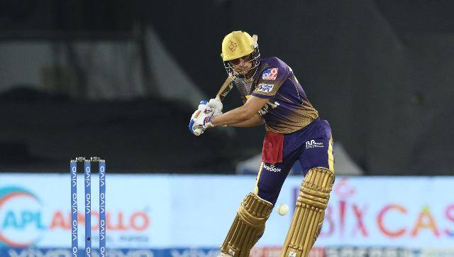 After Axar Pate got rid of Nitish Rana (15), Shubman Gill put up a fight with a 38-ball 43. He eventually collapsed to Steve Smith at long on, being dismissed by Avesh Khan in the 14th over. His and Andre Russell&rsquo;s (45*) efforts took a struggling KKR to 154-6. Sportzpics