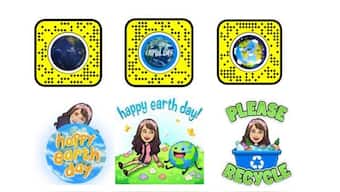 Earth Day 2021: How to share Earth Day AR lenses and Bitmoji on Snapchat