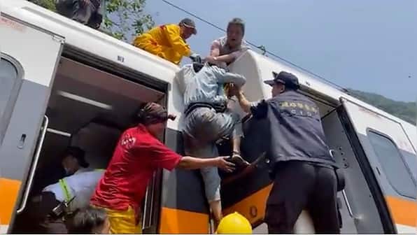 Major rail crash in Taiwan kills at least 48 people; more than 100 injured