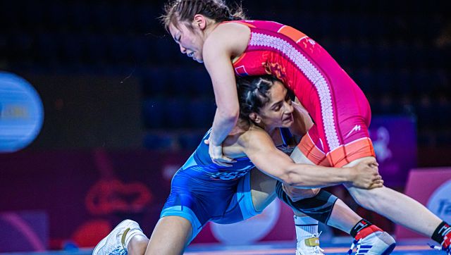 Asian Wrestling Championship: Vinesh Phogat, Anshu Malik clinch maiden gold medals in Almaty Asian Wrestling Championship: Vinesh Phogat, Anshu Malik clinch maiden gold medals in Almaty