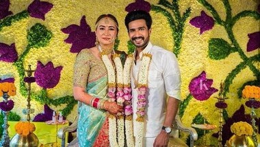 Vishnu Vishal marries Jwala Gutta in Hyderabad; see pictures from the private ceremony