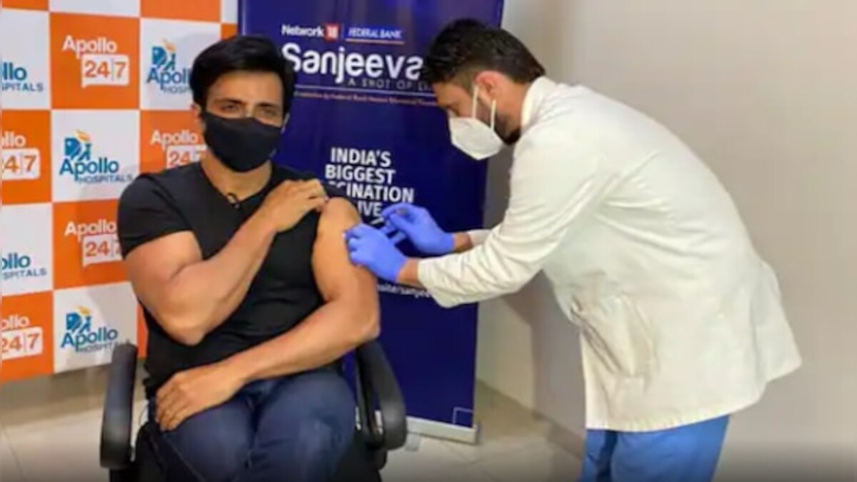 'Don't postpone, get vaccinated today': Sonu Sood takes Covid jab at Sanjeevani's launch