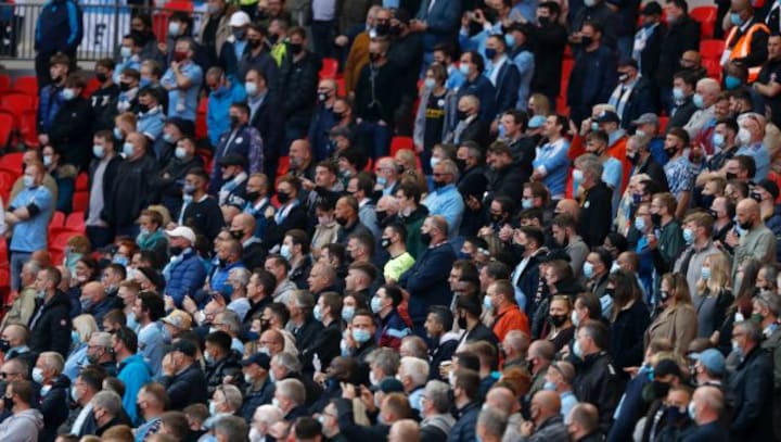English fans welcome Wembley return after making their voices heard