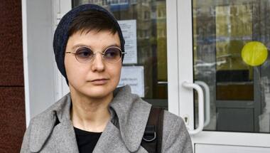 Russian feminist artist put on trial on charges of disseminating pornography; rights groups declare her a political prisoner