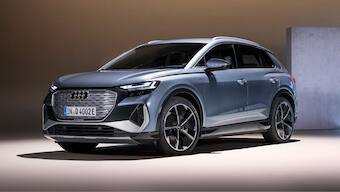 Audi Q4 e-tron electric SUV debuts in production form with a range of up to 520 km