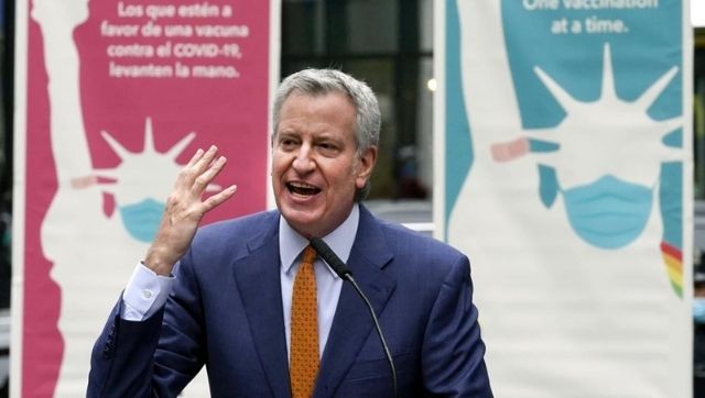 NYC Mayor Bill de Blasio expects COVID-19 restrictions lifted, city to reopen by 1 July NYC Mayor Bill de Blasio expects COVID-19 restrictions lifted, city to reopen by 1 July