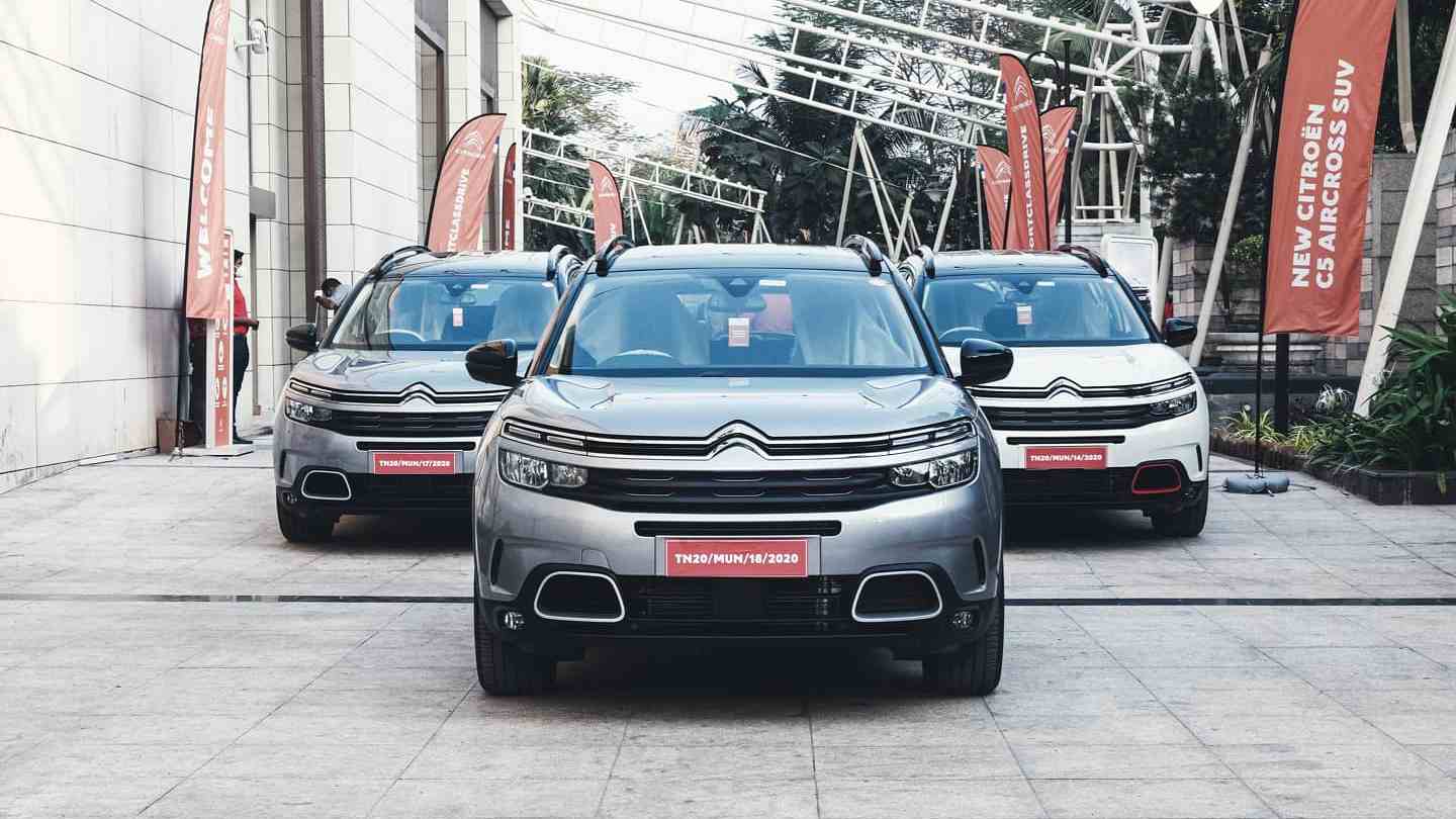 The Citroen C5 Aircross will be offered in two trim levels. Image: Citroen