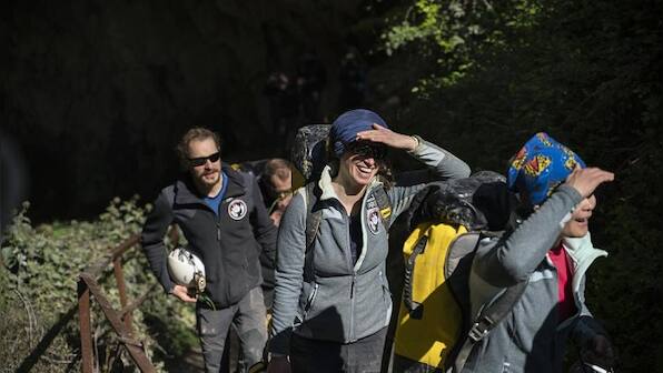 France's Deep Time Project ends after 40 days; isolation group return to real life after being cut off from family, friends and pandemic