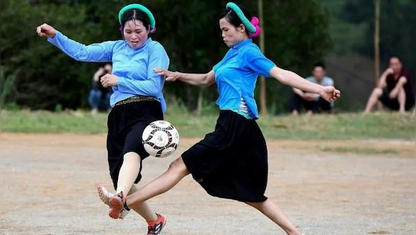 For women footballers of Vietnam's San Chi minority, love for the game goes beyond field of play