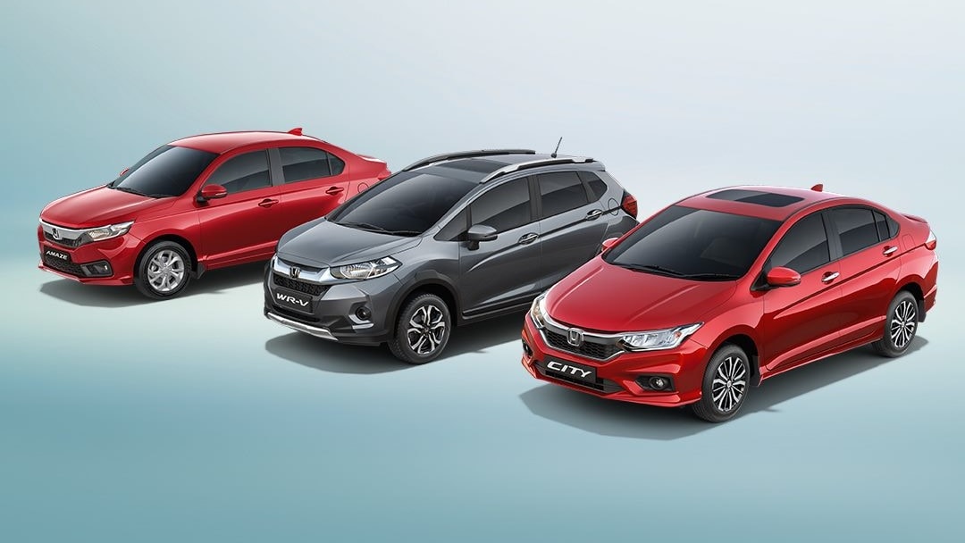 Most units affected by the latest recall are those of the Honda Amaze, followed by the fourth-gen Honda City and the Honda WR-V. Image: Honda