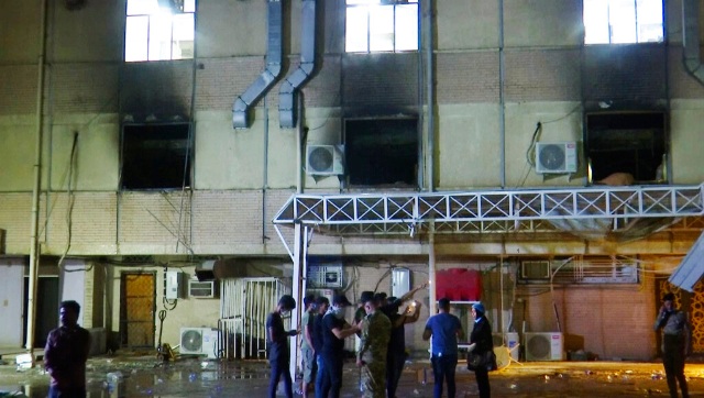 Iraq: At least 82 dead, 110 injured after fire breaks out at COVID-19 hospital in Baghdad Iraq: At least 82 dead, 110 injured after fire breaks out at COVID-19 hospital in Baghdad