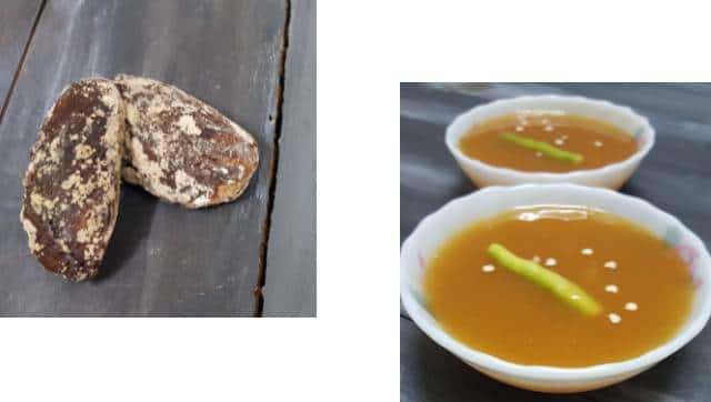 (L) Amboshi and (R) Aambya cho Khaar. Photos © Saher Khanzada, founder — The Bombay Glutton Blog*