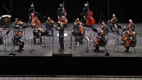 After historic 13-month hiatus due to COVID-19, New York Philharmonic delivers first concert in front of masked audiences